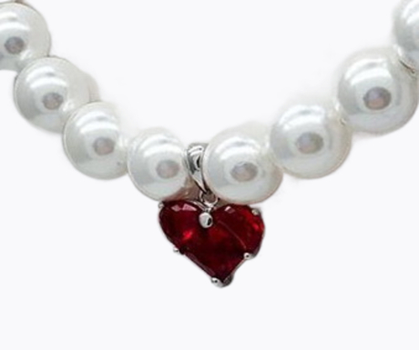 91001034 Колье Роман с камнем