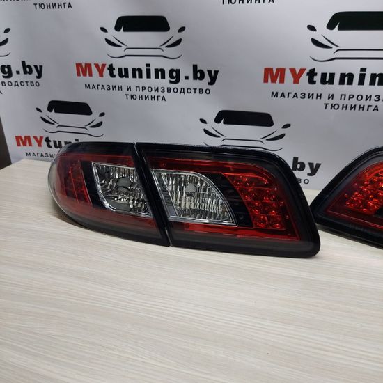 Задние фонари BLACK LED для Mazda 6 GG sedan