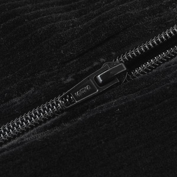 Толстовка Puff Zip велюровая черная - фото 7