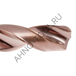 Сверло 13.3мм монолитное твердосплавное 3D без подвода СОЖ. SP-X800031330 VHM AHNO