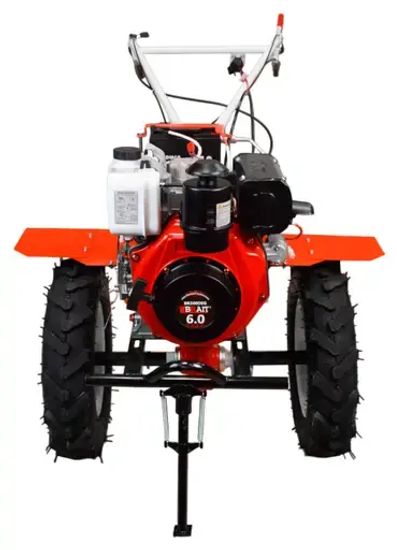 Мотоблок "BRAIT" BR-135 DEAPRO (6 л.с., дизель, эл. стартер, пониж. передача)