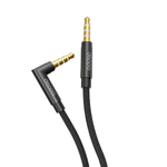 Аудиокабель AUX Jack3.5мм - Jack3.5мм, 1.2м, черный