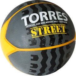 Мяч баскетбольный TORRES Street B02417, размер 7