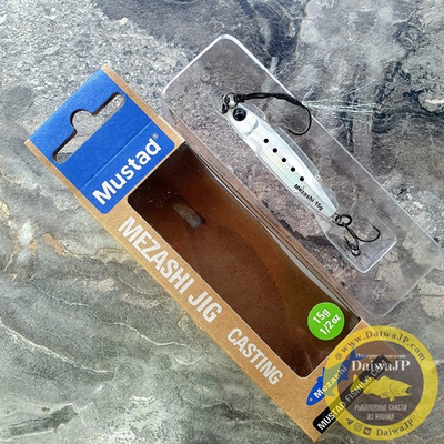 Пилькер MUSTAD MEZASHI JIG 15g SHIRASU