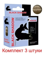 леска рыболовная Black Shadow 0,20mm 100m ( 6 штук )