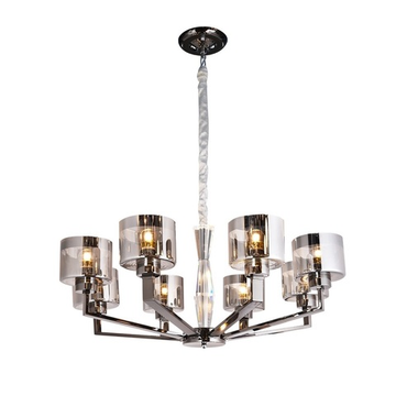 Люстра подвесная OML-88903-08 хром Lizzano Omnilux