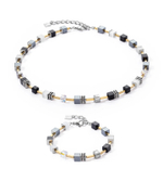 Колье Coeur de Lion Black-White-Grey 2700/10-1333