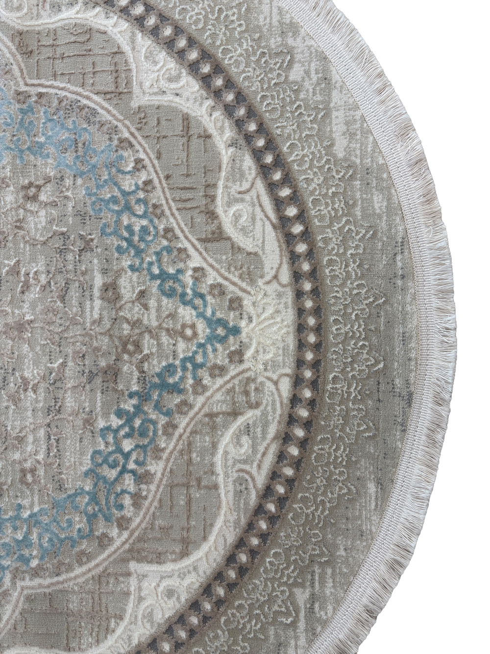 Ковер Amatis Lux 36548A L.Beige/Blue Овал