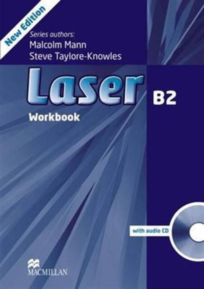 Laser New Edition B2 Workbook without Key + CD Pack