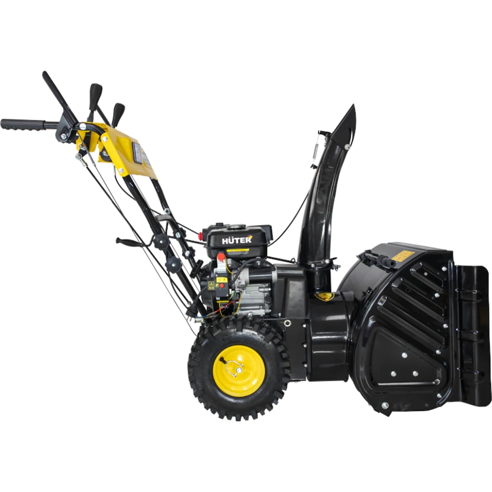 HUTER SGC 4800EX бензиновый снегоуборщик 7 л.с, ковш 68 см, выброс 15 м, 6 вперед/2 назад 70/7/27