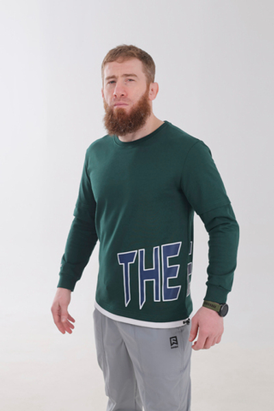 Лонгслив Rage The Eagle green-white арт. HY26462