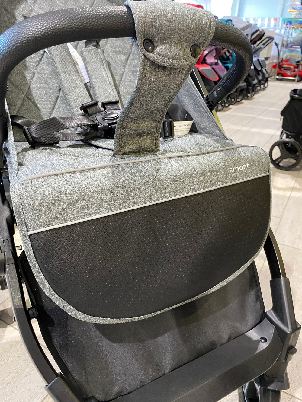 Коляска детская MOWBaby "SMART" MB101 Grey (2023)