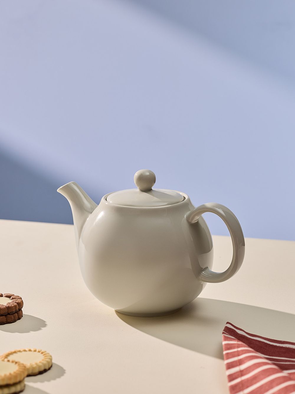 Чайник заварочный с ситом Pure, 1 л, белый