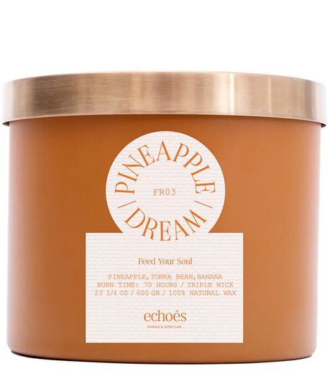 Pineapple Dream, свеча Feed your soul collection, Echoes