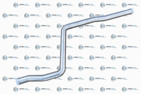 Патрубок охлаждения ретардера SHACMAN X5000 DZ97259534732