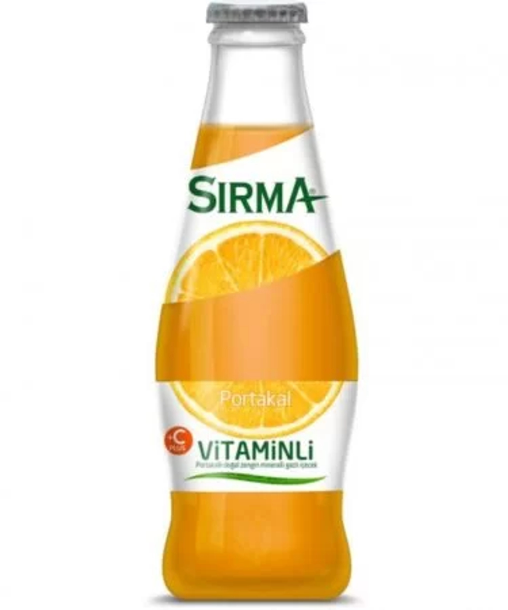 SIRMA Минеральная вода с апельсином 200мл.