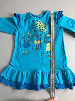 Платье или туника на каждый день на 12-18 месяцев