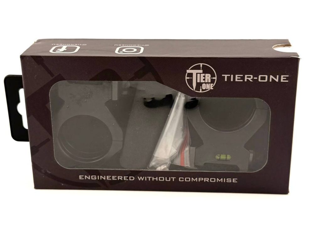 Кольца TIER-ONE QD TacRings (6 винтов) Ø34mm H38,1mm (быстросъемные)