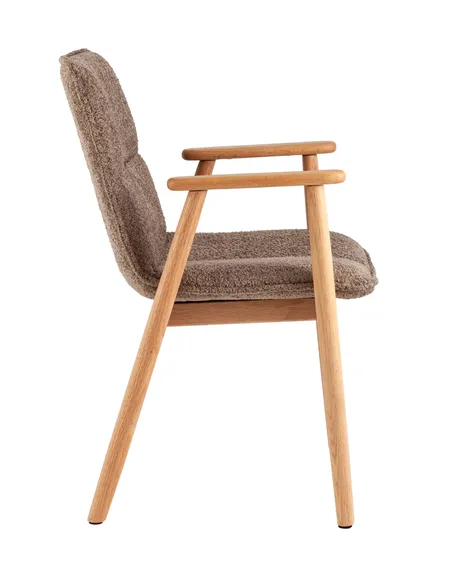 Стул Arlon, коричневое букле