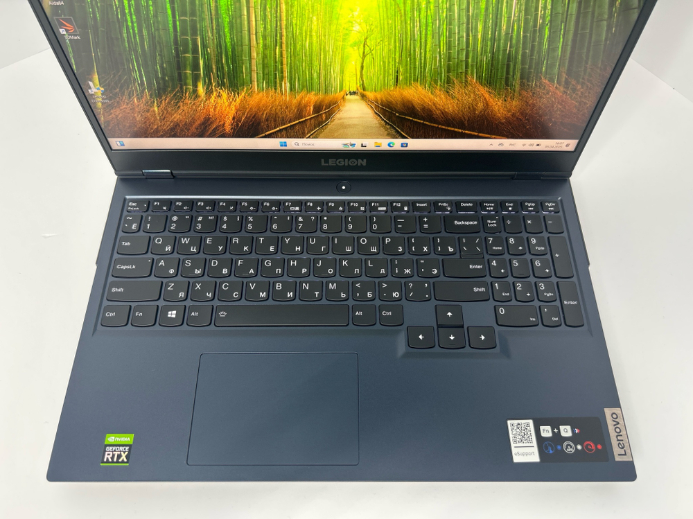 Ноутбук Lenovo Legion 5 15ITH6H (82JH000PRK) 15.6"/Intel Core i5-11400H/RAM 16GB/SSD 512GB/nVidia GeForce RTX 3060 6GB/IPS/1920*1080/DOS/Подсветка кл-ры: нет/черный. Состояние: B1