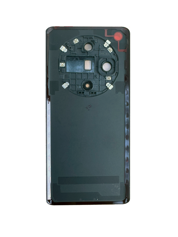 Задняя крышка для Oppo Find X7 черняя (Black) со стеклом камеры