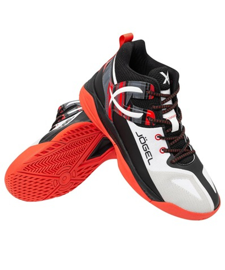Кроссовки баскетбольные X1, White/red