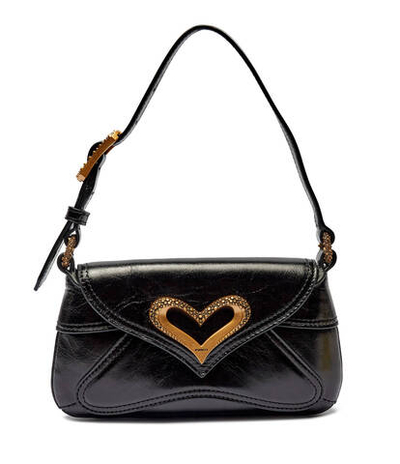 Кожаная сумка через плечо BABY Pinko - черный(103764 A1EO)