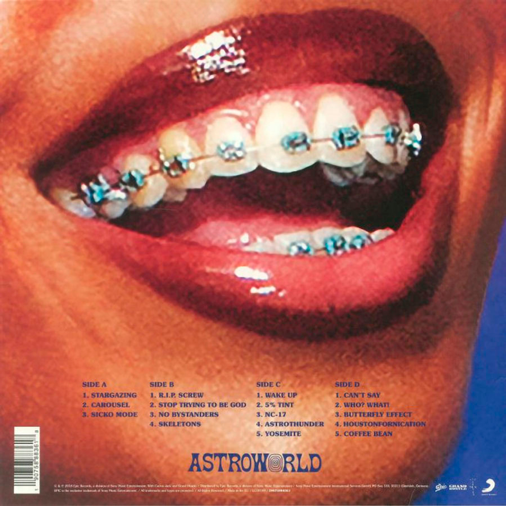 2LP TRAVIS SCOTT Astroworld 19075888361 Epic, Cactus EUROPE