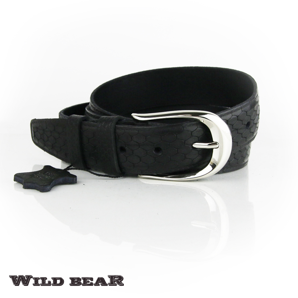 Ремень WILD BEAR RM-021m Black