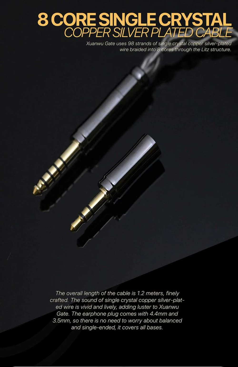 Наушники проводные TANGZU Zetian Wu Legend, внутриканальные, без микрофона, 3.5 мм