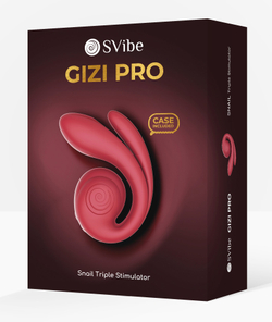 SVibe GIZI Pro - Инновационный вибратор, бордовый