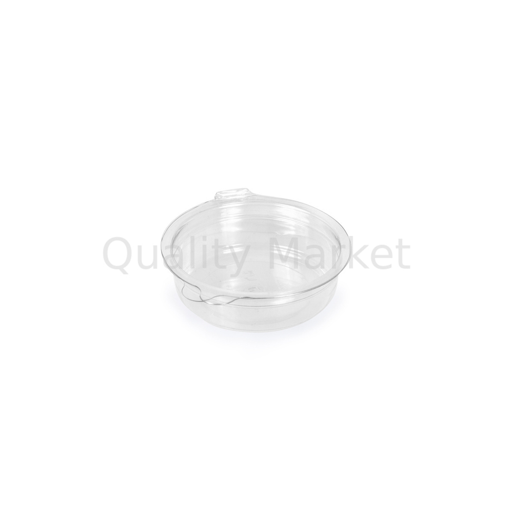 Соусник 30 мл прозрачный диаметр 64 мм высота 19 мм Сп-64 ПЭТ