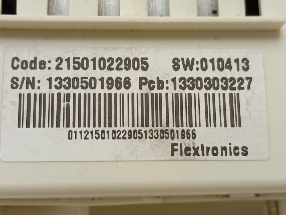 IWUB4085CIS кт59 Электронный модуль для стиральной машины Indesit 21501022905 б/у