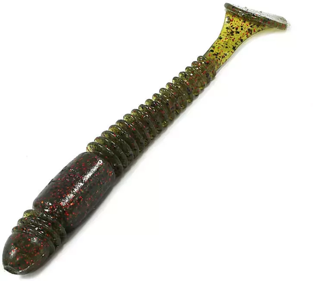 Силиконовая приманка Lucky John Tioga 3.9" 140104 100мм 6.45г