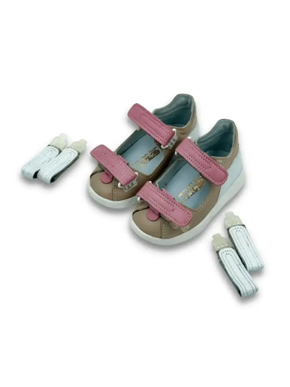 Сандалии детские для девочек на липучках