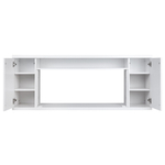 Каминокомплект Real Flame Bergen 42/BV WT с очагом Beverly 1000 (без обогрева)