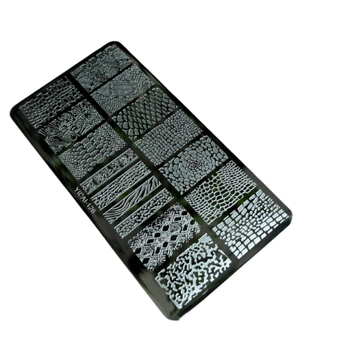 Пластина для стемпинга зоо 126 Pink House