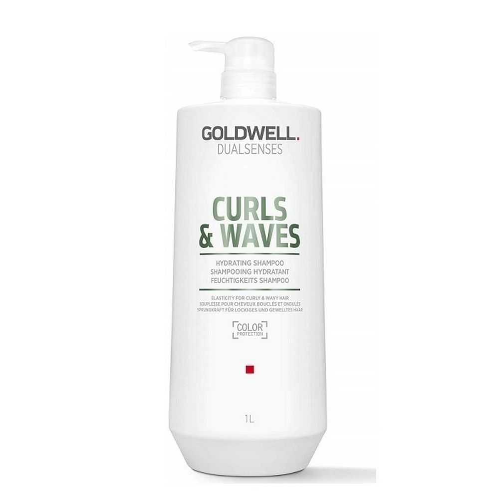 Goldwell Dualsenses Curls &amp; Waves Увлажняющий шампунь для вьющихся волос 1000 мл