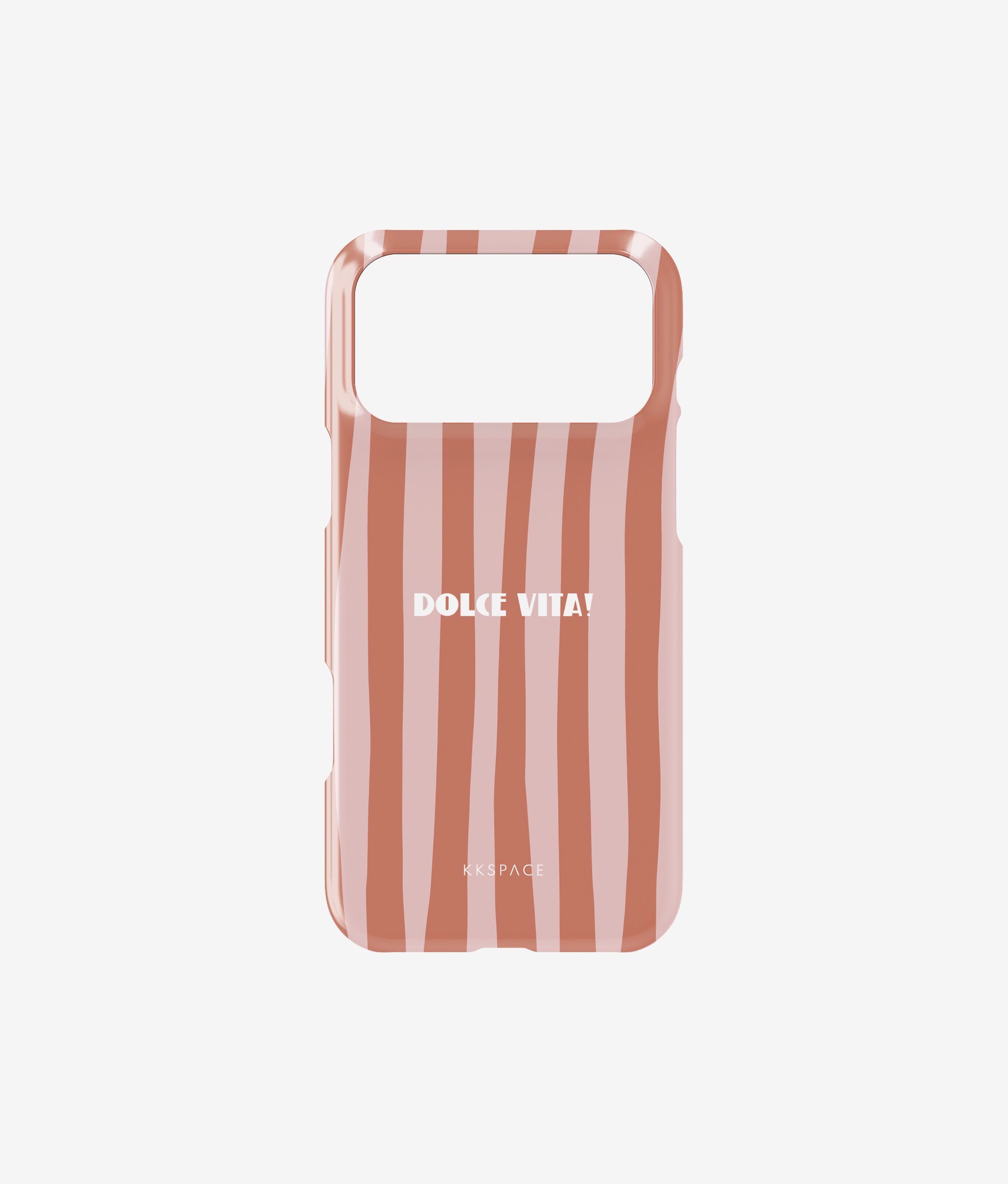 Чехол DOLCE VITA (кирпично-розовый) для iPhone