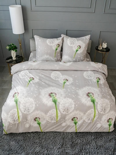 Постельное белье Евро креп Павлина Жанет 12510