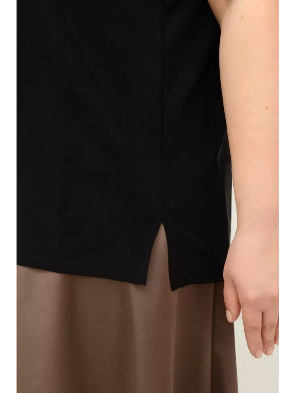 Блузка с шифоном