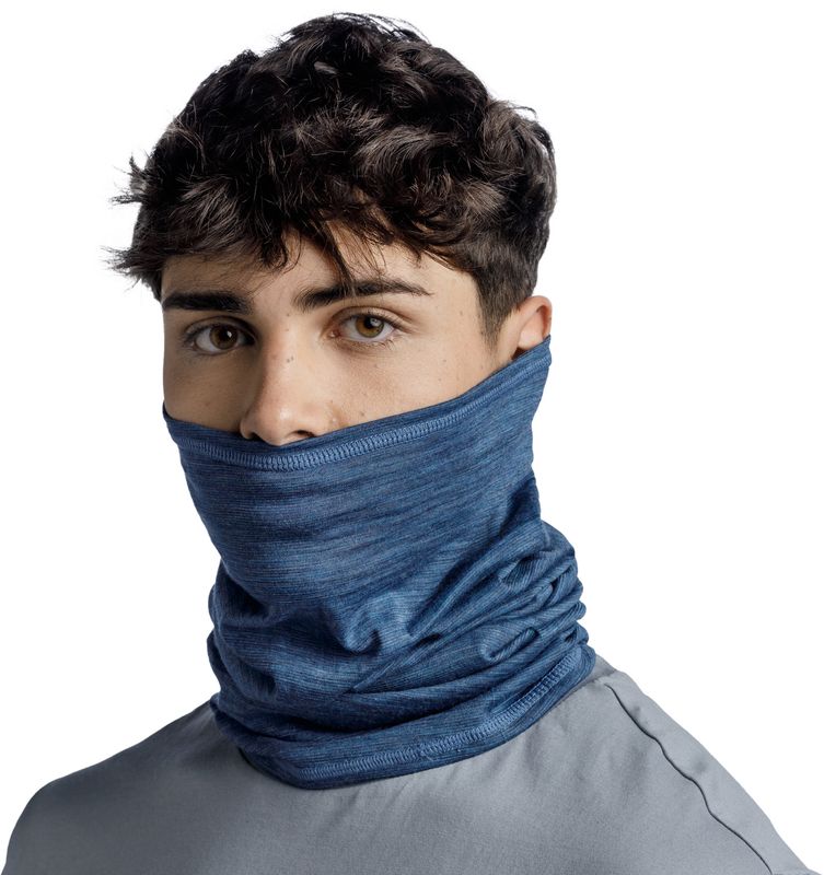 Шерстяной шарф-труба Buff Merino Lightweight Multistripes Tempest Фото 5