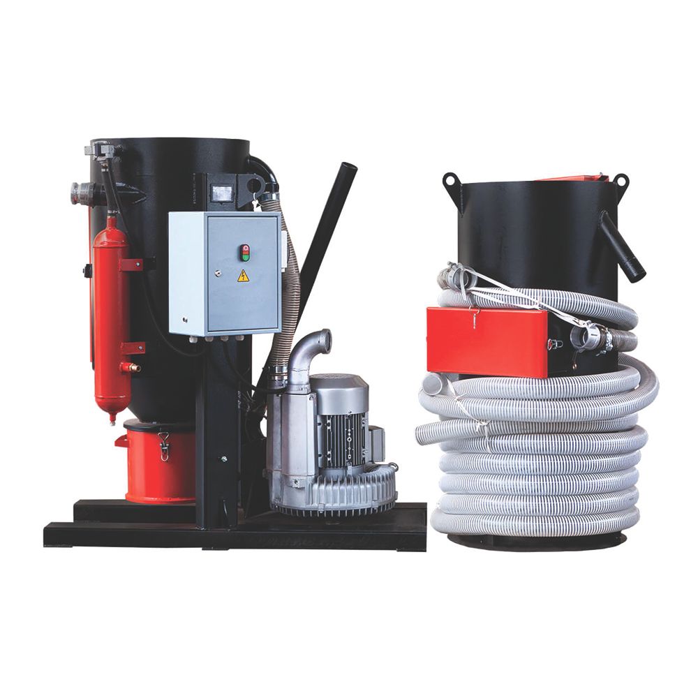 Система СОВ-4/2-М сбора и рекуперации абразива