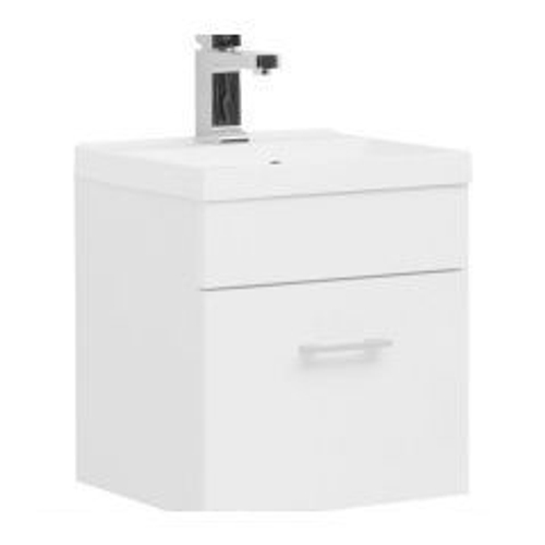 Тумба с раковиной Aquanet Нота NEW 40 белый