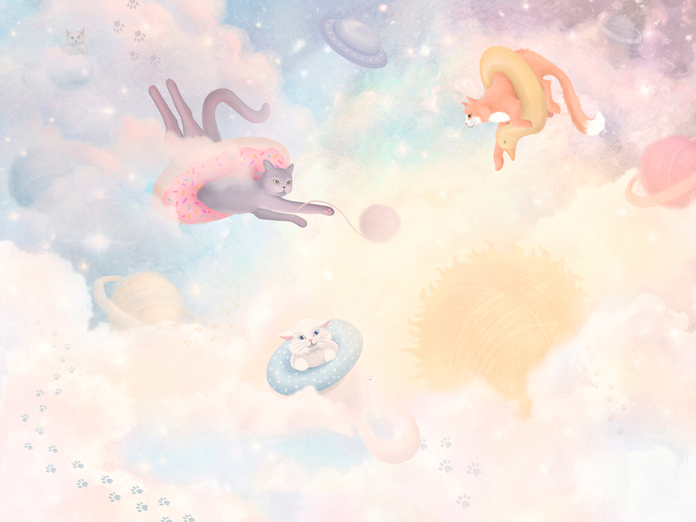 Дизайнерские обои Wall Street Fly Dream