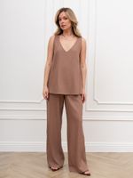 Блузка (топ) Сибелла-4 Виотекс КОРИЧНЕВЫЙ