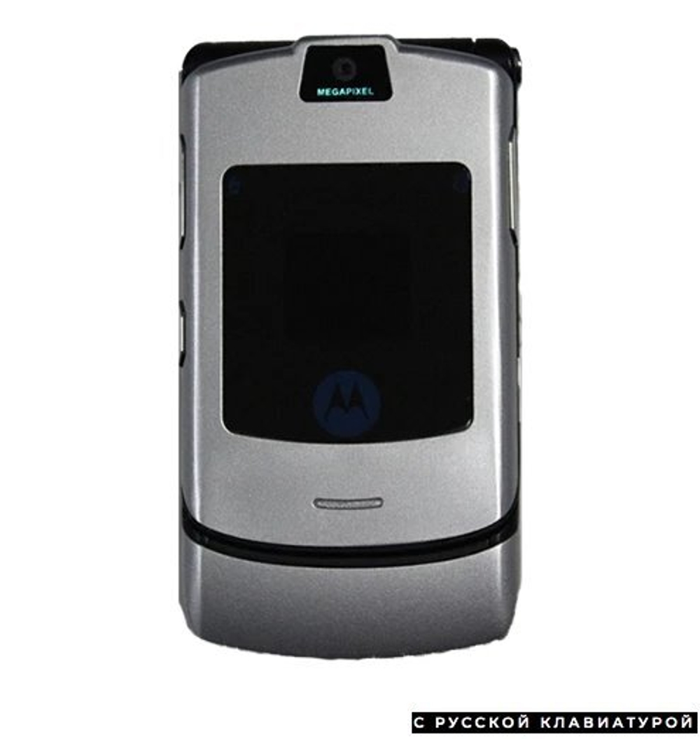 Мобильный телефон Motorola RAZR V3i Silver Купить. Цена в России, Москве,  Санкт Петербурге, Краснодаре, Челябинске, Новосибирске