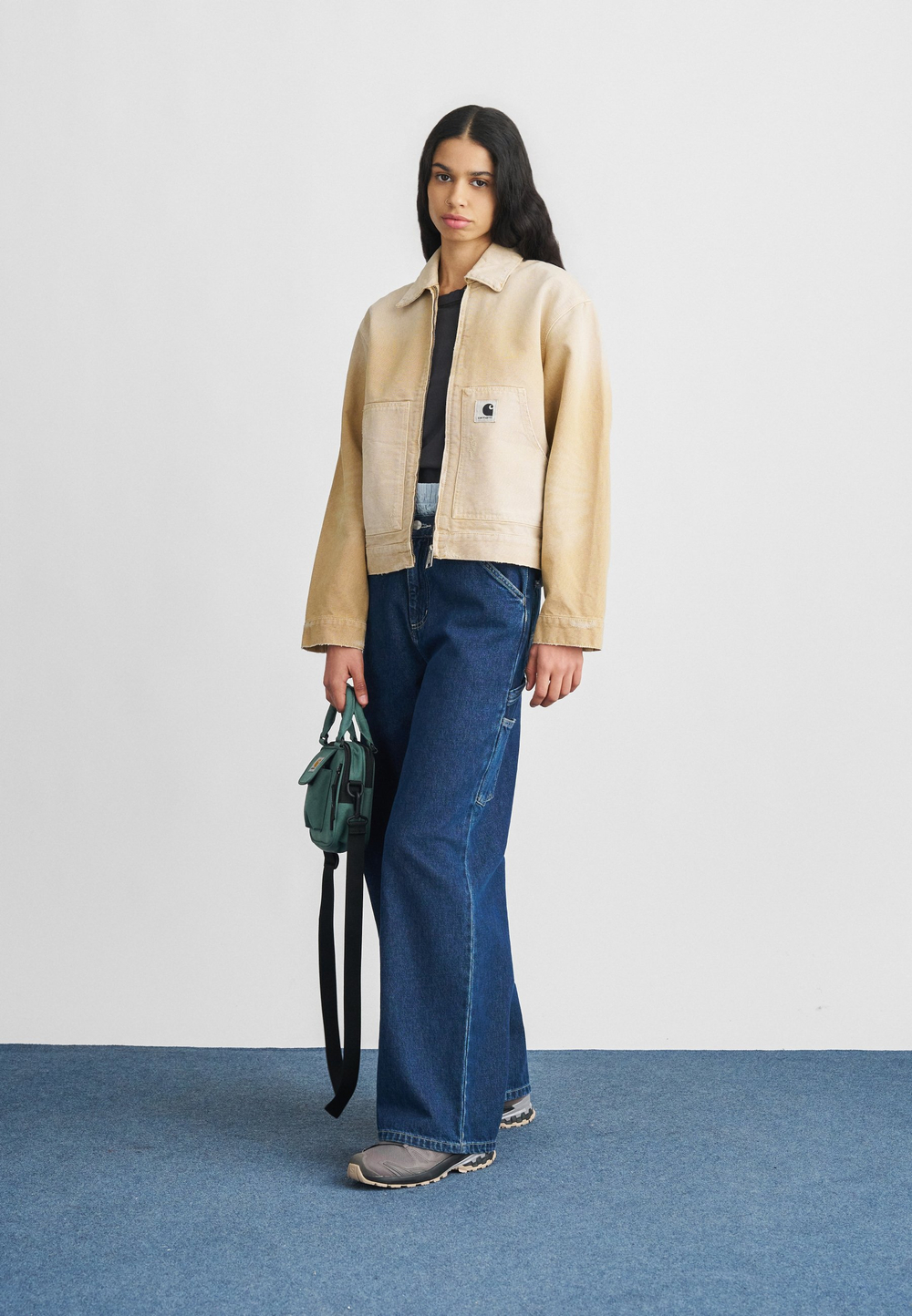 Carhartt WIP Джинсовая куртка - Коричневый