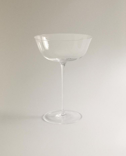 ZARA HOME ХРУСТАЛЬНЫЙ БОКАЛ, ПРОЗРАЧНЫЙ