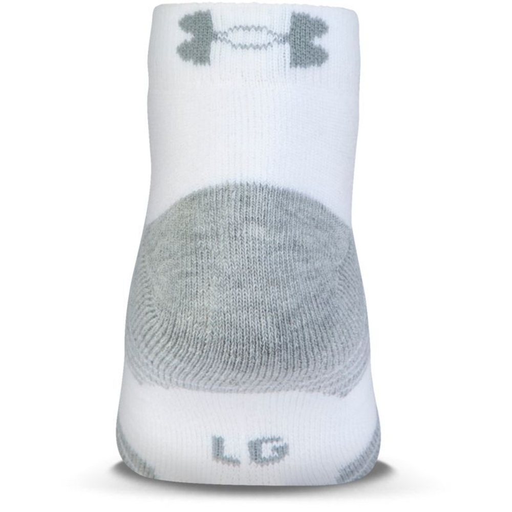 Теннисные носки Under Armour UA HeatGear Low Cut Jr - 3 par/white